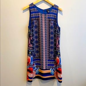 Willi smith woven shift dress
